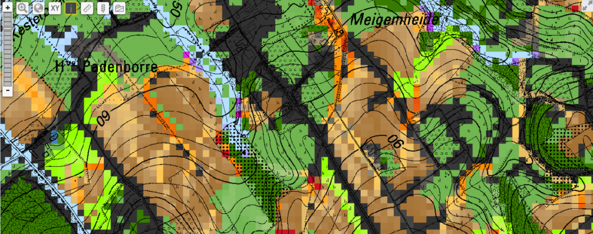 Screenshot themaverkenner Sedimenttransport